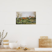 Hunting Scene 2 Poster (Keuken)