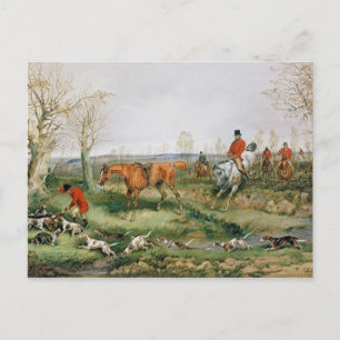 Hunting Scene Briefkaart