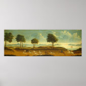 Hunting Scene & Harbour - Amerikaans Poster voor f (Voorkant)