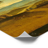 Hunting Scene & Harbour - Amerikaans Poster voor f (Hoek)