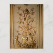 Hunting scène, houtpaneling uit eetkamer briefkaart (Voorkant)