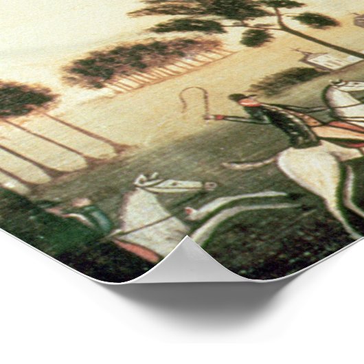 Hunting Scene Poster (Hoek)