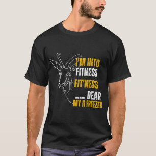 Hunting-Shirt - Ik ben in fitness herten diepvriez T-shirt