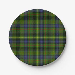 Hunting Stewart Tartan Papieren Bordje