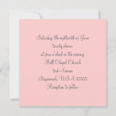 Hunting Theme Antlers en Camo Wedding Invitation Kaart (Achterkant)