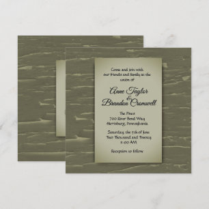 Hunting Theme Wedding Invitation Kaart