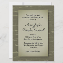 Hunting Theme Wedding Invitation Kaart