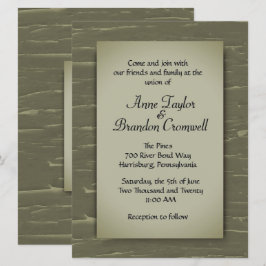 Hunting Theme Wedding Invitation Kaart