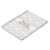 Hunting Theme with Deer Antlers and Bow Notitieboek (Linkerzijde)