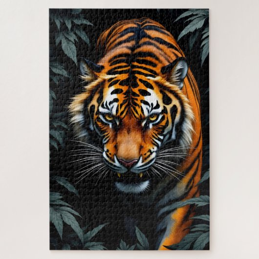 Hunting Tiger Legpuzzel (Verticaal)
