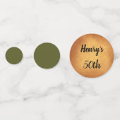 Hunting Vist Birthday Confetti (Achterkanten)