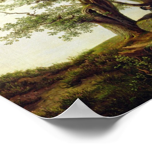 Hunting Waterfowl, 1828 Poster (Hoek)