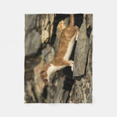 Hunting Weasel Fleece Deken (Voorkant)