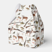 Hunting Wildlife Outdoorsman Pattern Bedankdoosjes (Achterkant)