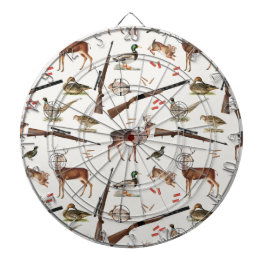 Hunting Wildlife Outdoorsman Pattern Dartbord