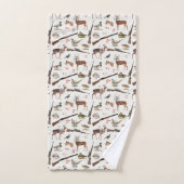 Hunting Wildlife Outdoorsman Theme Bad Handdoek (Handdoek)
