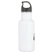 Hunting Wolf Waterfles (Achterkant)