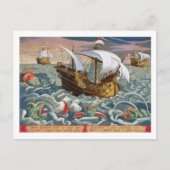 Hunting Zee Creatures, bord 84 uit 'Venationes F Briefkaart (Voorkant)