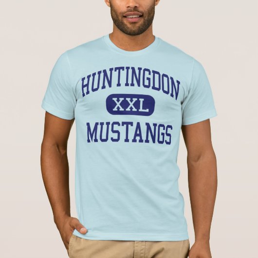 Huntingdon - Mustangs - High - Huntingdon T-shirt (Voorkant)