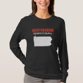 Huntingdon Pennsylvania USA State America Travel T-shirt (Voorkant)
