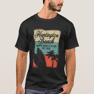 Huntington Beach 2019 Zomer Surf Competities T-shirt