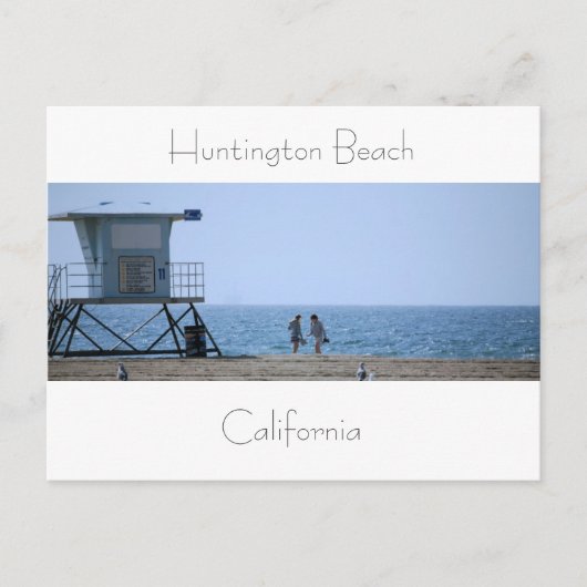 Huntington Beach Briefkaart (Voorkant)