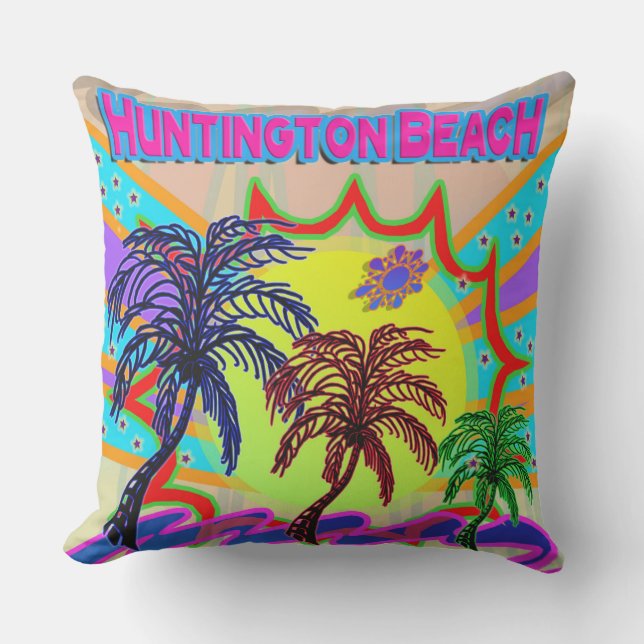 Huntington Beach Buitenkussen (Voorkant)
