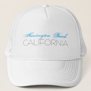 Huntington Beach, CALIFORNIA Blue en Black Trucker Pet