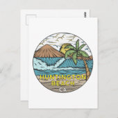 Huntington Beach California  Briefkaart (Voorkant / Achterkant)