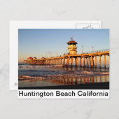 Huntington Beach California Briefkaart (Voorkant / Achterkant)