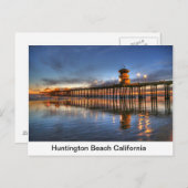 Huntington Beach California Briefkaart (Voorkant / Achterkant)