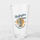 Huntington Beach California Funny California Beach Glas (Voorkant)