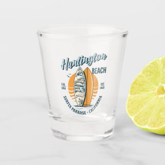 Huntington Beach California Funny California Beach Shot Glas