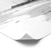 Huntington Beach California olie Derricks 1926 Poster (Hoek)