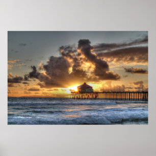 Huntington Beach California Poster
