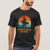 Huntington Beach California Sasquatch Souvenir T-shirt (Voorkant)