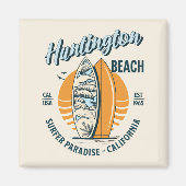 Huntington Beach California Surfer Paradise Magneet (Voorkant)