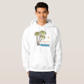 Huntington Beach, California Surfing Vi Hoodie (Voorkant volledig)