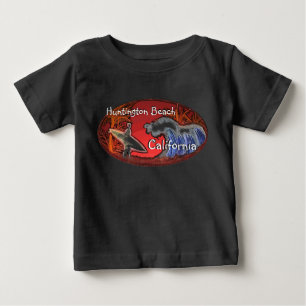 Huntington Beach Californië baby surfer outfit