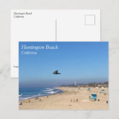 Huntington Beach, Californië Briefkaart (Voorkant / Achterkant)