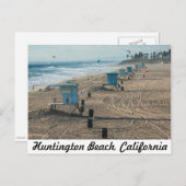 Huntington Beach, Californië briefkaart (Voorkant / Achterkant)