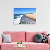 Huntington Beach, Californië Canvas Afdruk (Insitu (Woonkamer))