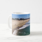 Huntington Beach, Californië Koffiemok (Voorkant links)