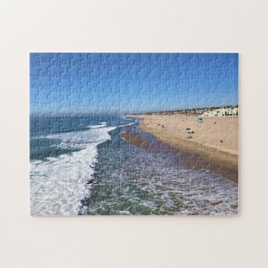 Huntington Beach, Californië Legpuzzel (Horizontaal)