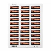 Huntington Beach Californië op maat Etiket (Full Sheet)