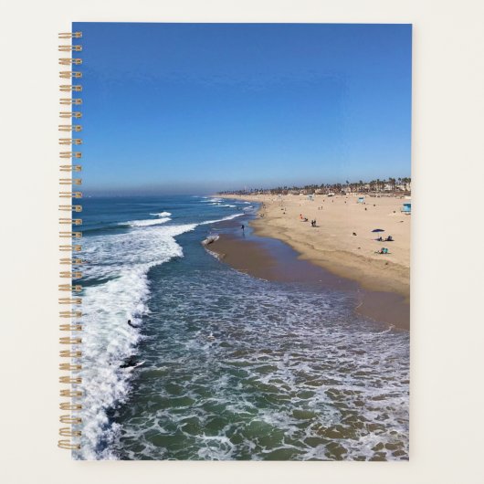 Huntington Beach, Californië Planner (Voorkant)