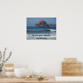 Huntington Beach, Californië Poster (Keuken)