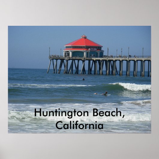 Huntington Beach, Californië Poster (Voorkant)