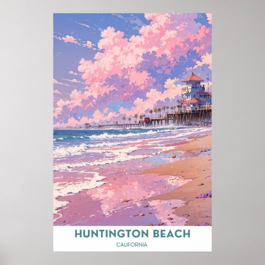 Huntington Beach, Californië Poster (Voorkant)