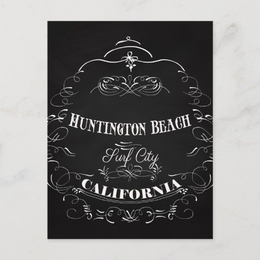 Huntington Beach, Californië - Surven City Briefkaart (Voorkant)